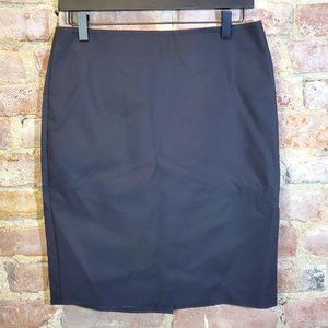 Cynthia Steffe black pencil skirt midi size 6